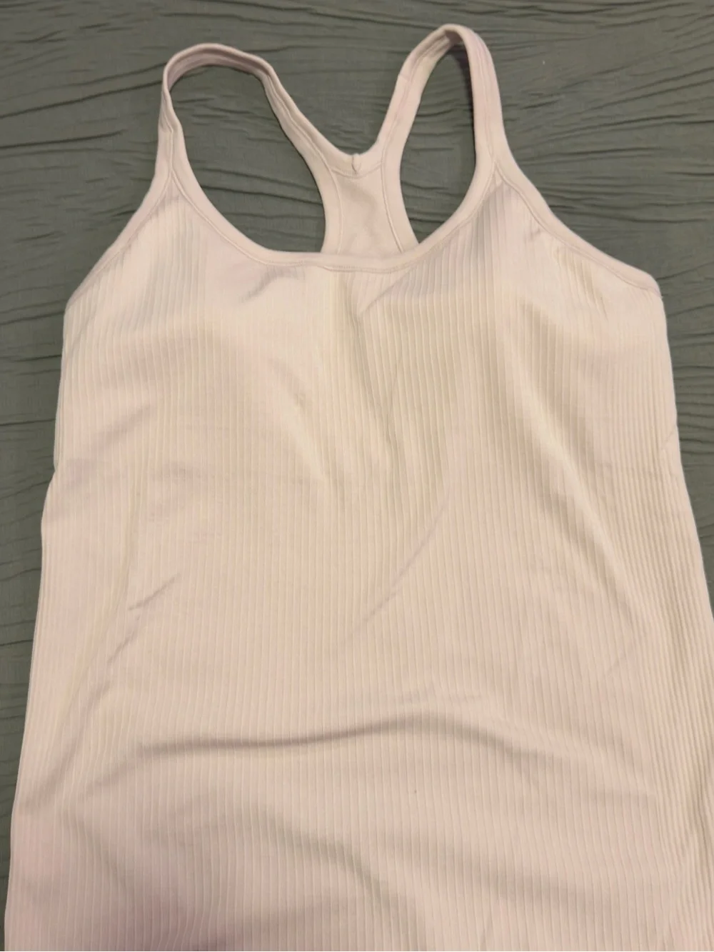 lululemon athletica Ribbed Racerback Tank - Light Pink